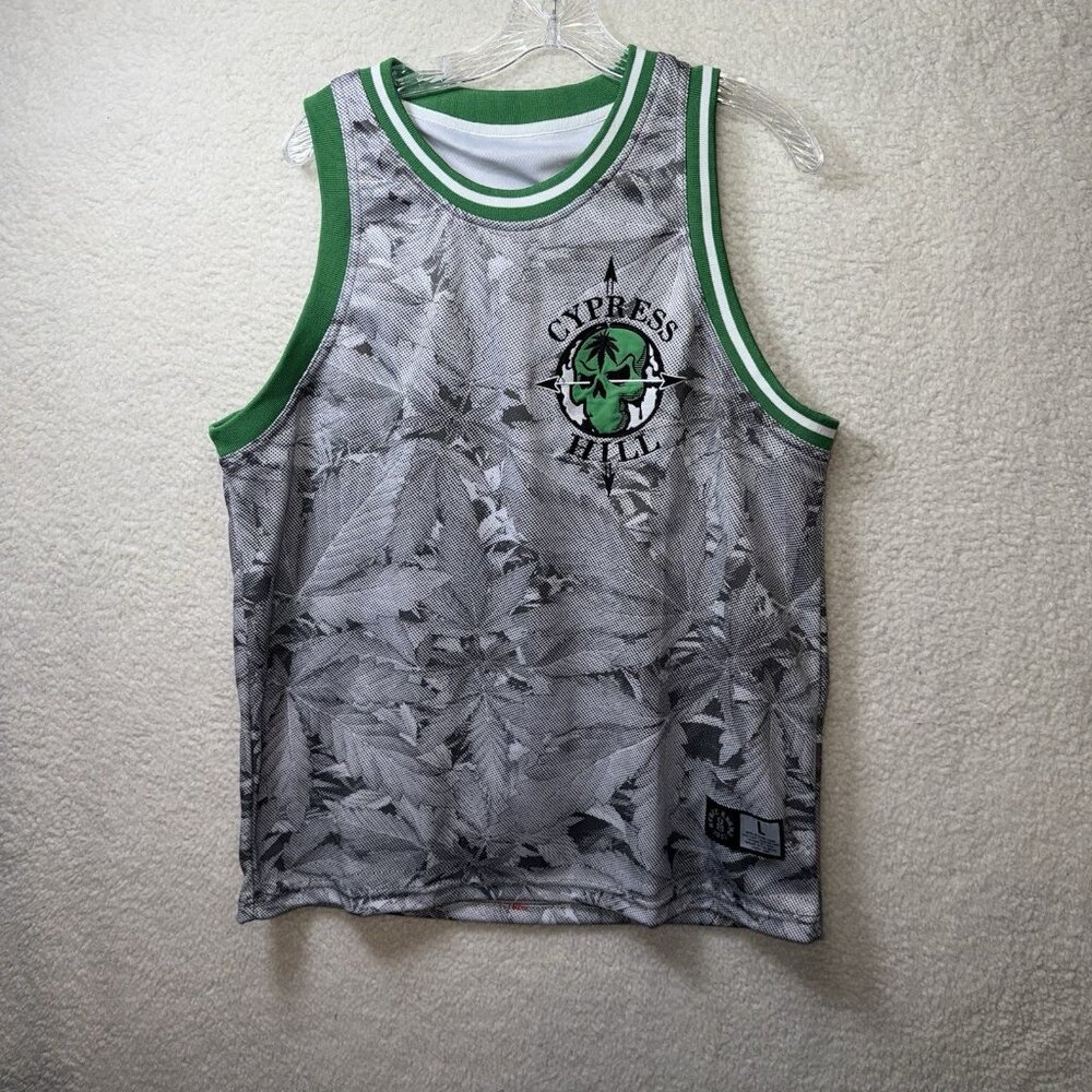 Cypress Hill Jersey Rebel Eight RARE Men's Large Vintage 2003 Embroidered